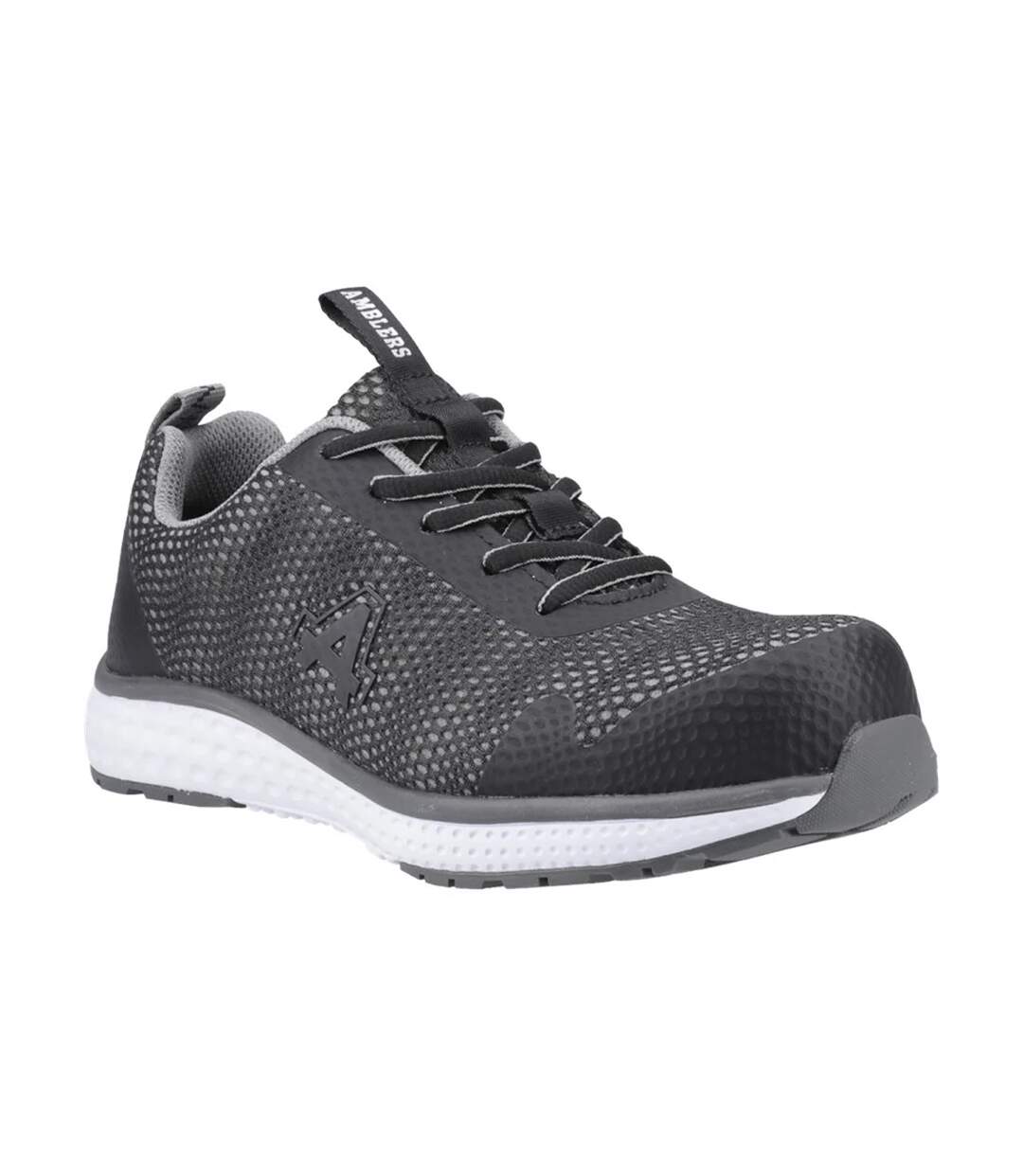 Baskets De Sécurité 615c Femme Noir Amblers-1
