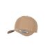 Casquette Ajustable Motif/style 6 Panneaux Beige Flexfit-1
