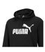 Sweat À Capuche Motif/style Gros Logo Ess Homme Noir Puma-3
