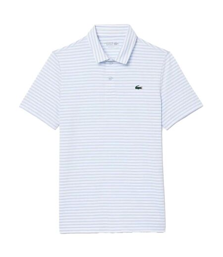 Polo Ultra Dry Homme Bleu Blanc Lacoste