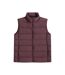 Mens Down Lightweight Gilet Dark Burgundy Animal-2