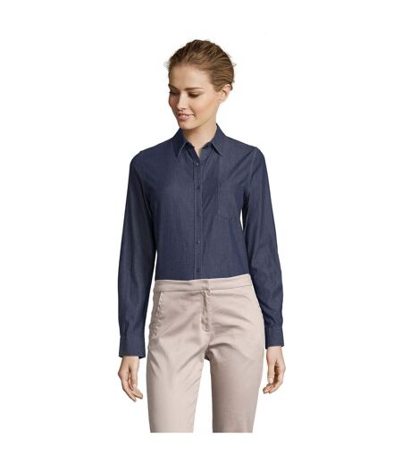 Chemisier Barry Femme Denim SOLS