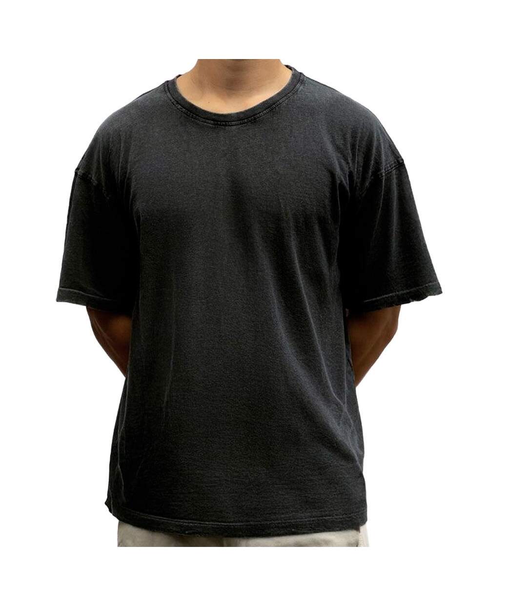 T-Shirt noir homme paname brothers uniclo-1