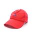 Casquette rouge homme calvin klein jeans monologo printed - taille unique-1