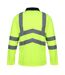 Unisex Adult High-vis Long-sleeved Polo Shirt Yellow Navy Regatta Professional-2