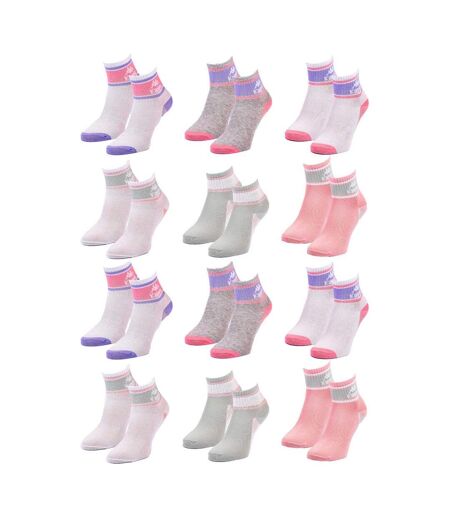 Chaussettes KAPPA QUARTER - Pack de 12 pcs 1143