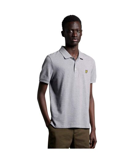 Polo Style Logo Homme Gris Lyle & Scott