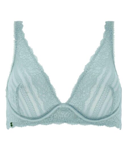 Soutien-gorge coques armatures vert Agapanthe