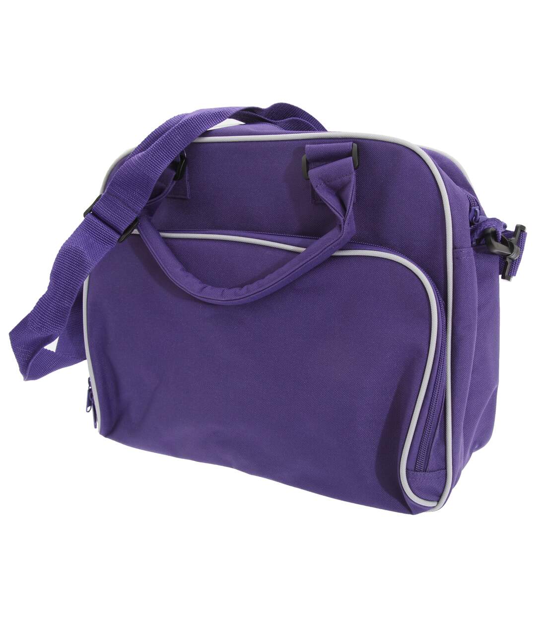 Sac de danse messager 15 litres taille unique violet/gris clair Bagbase