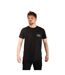 T-shirt homme col rond en jersey 140grm imprimé devant Log4 Vondutch-1