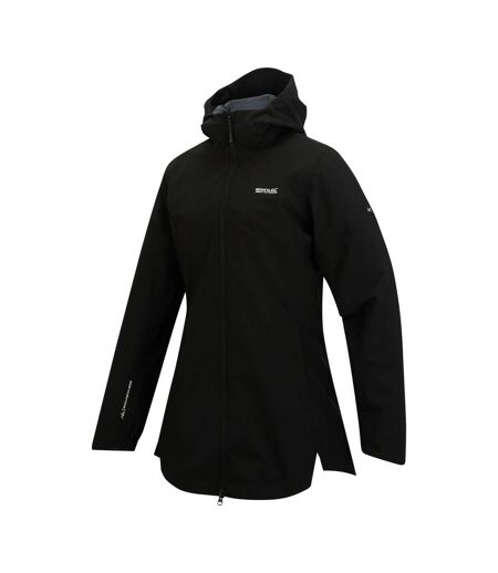 Womens/ladies Natalina Waterproof Jacket Black Regatta