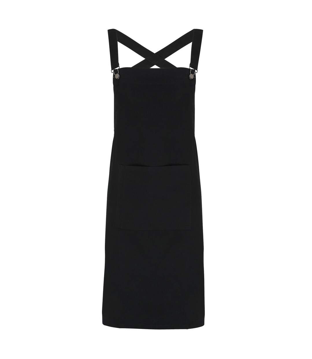 Barista cross back full apron one size black Premier-1