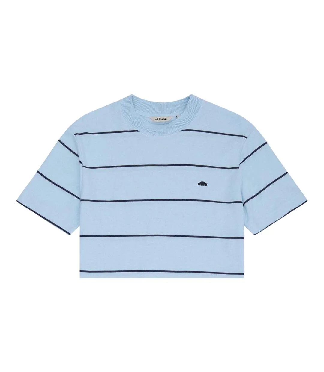 T-shirt Motif/style À Rayures Verri Homme Bleu Clair Ellesse-2