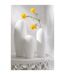 Vase Design en Ciment Creta 36cm Blanc-5