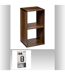 Etagère 2 Cases Mix - P. 34,5 cm x H. 67,5 cm - Marron-2