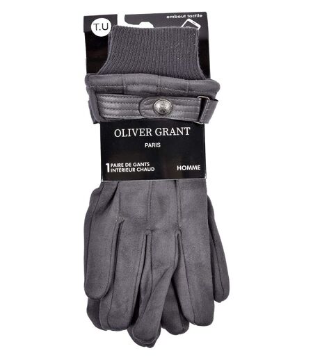 Gants Homme Suedine OLIVER GRANT 0106 GRIS