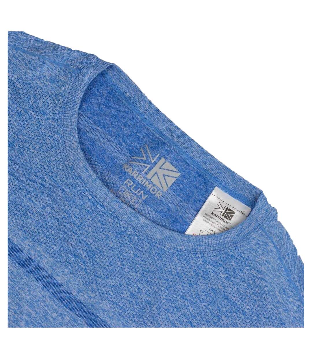 T-shirt Course À Pied Xlite Homme Bleu Marine Chiné Karrimor-3