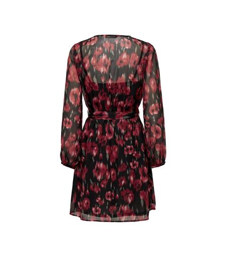 Robe Rouge/Noire Femme Only Marise - L