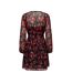 Robe Rouge/Noire Femme Only Marise - L-2