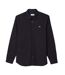 Chemise noir homme lacoste casual male-2