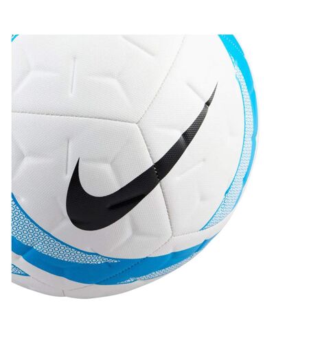 Ballon De Foot Motif/style Géométrique Academy Taille 5 Blanc Bleu Nike