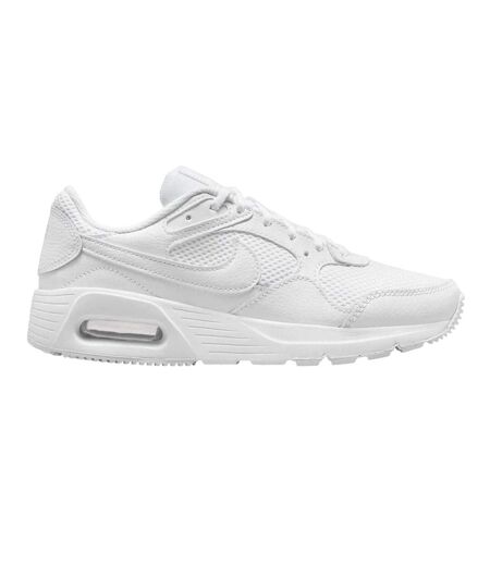 Womens/ladies Air Max Sc Leather Trainers White Nike