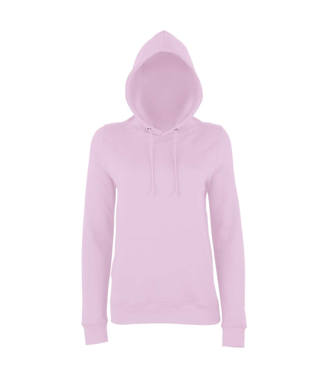 Just hoods sweatshirt à capuche femme rose bébé Awdis