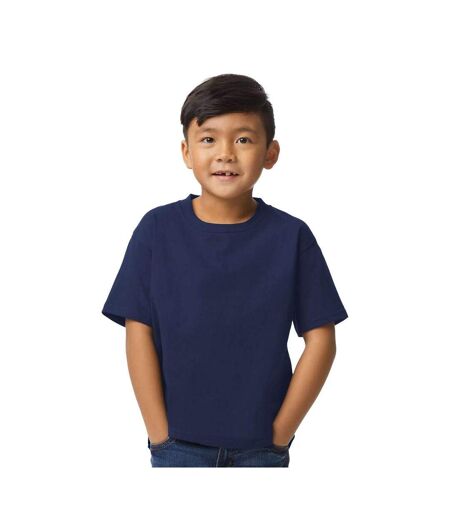 T-shirt Enfant Bleu Marine Gildan