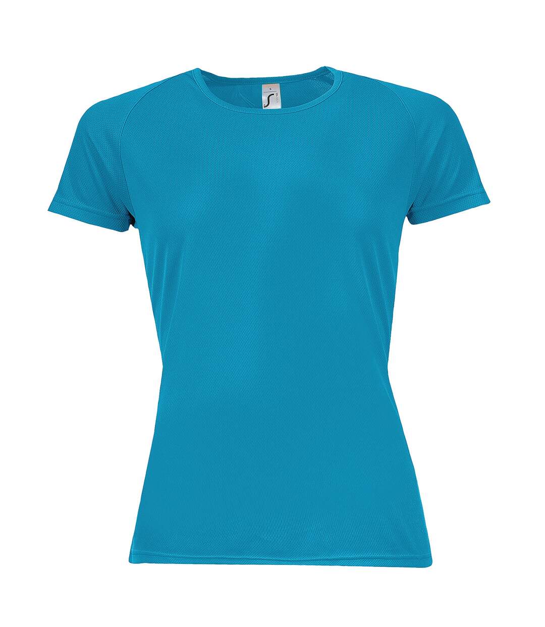 SOLS Womens/Ladies Sporty Short Sleeve T-Shirt (Aqua) - UTPC2152-1