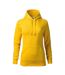 Sweat À Capuche Cape Femme Jaune Malfini-1