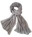 Men's Beige and Grey Tagelmust Scarf