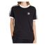 T-shirt Noir Femme Adidas Stripes - M-1