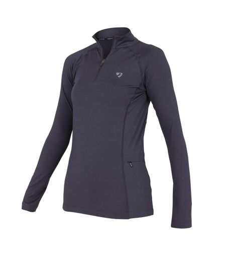 Aubrion Womens/Ladies Revive Long-Sleeved Base Layer Top (Black) - UTER2027