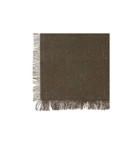 Chemin de Table Maha 38x140cm Vert Kaki