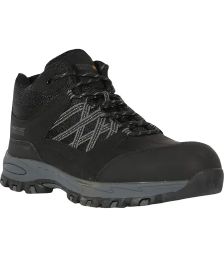 Chaussures Montantes De Sécurité Sandstone Homme Noir Granite Regatta