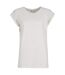T-shirt Femme Sable Blanc Build Your Brand-1