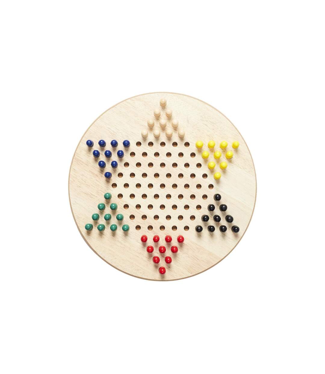 Jeu de Société Dames Chinoises 29cm Naturel-1