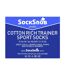 6 Pairs Mens Cotton Low Cut Ankle Socks-2