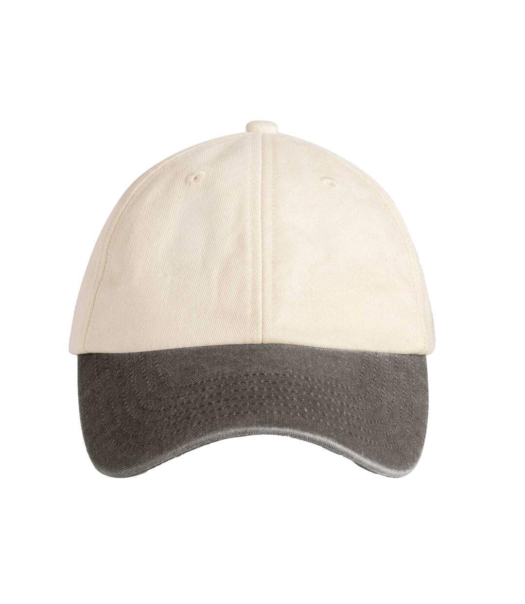 Casquette De Baseball Motif/style Rétro Adulte Naturel Vieux Marron Beechfield-3
