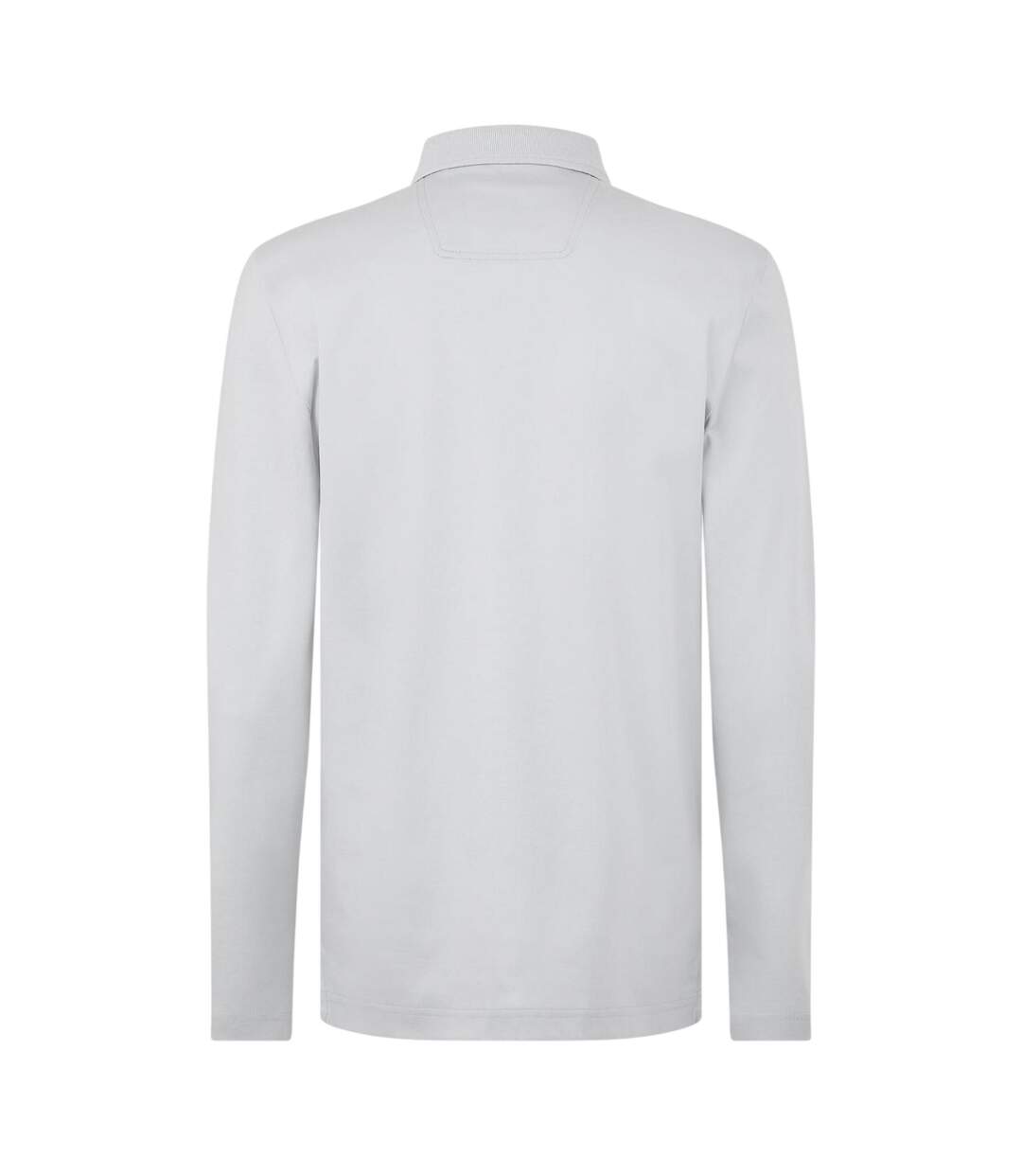 Polo Manches Longues Motif/style Logo Pirol Homme Gris Clair Boss-3