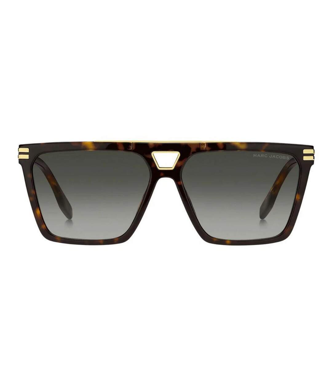 Lunettes De Soleil Motif/style Monture Carrée Homme Taille Unique Marron Sombre Marc Jacob-1
