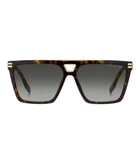 Lunettes De Soleil Motif/style Monture Carrée Homme Taille Unique Marron Sombre Marc Jacob