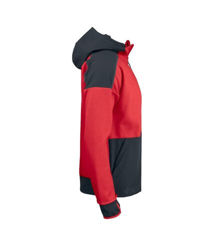 Projob Mens Hooded Jacket (Red/Black)