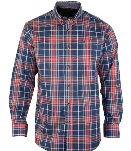 Chemise à carreaux manches longues TEMPETE1