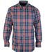 Chemise à carreaux manches longues TEMPETE1-1