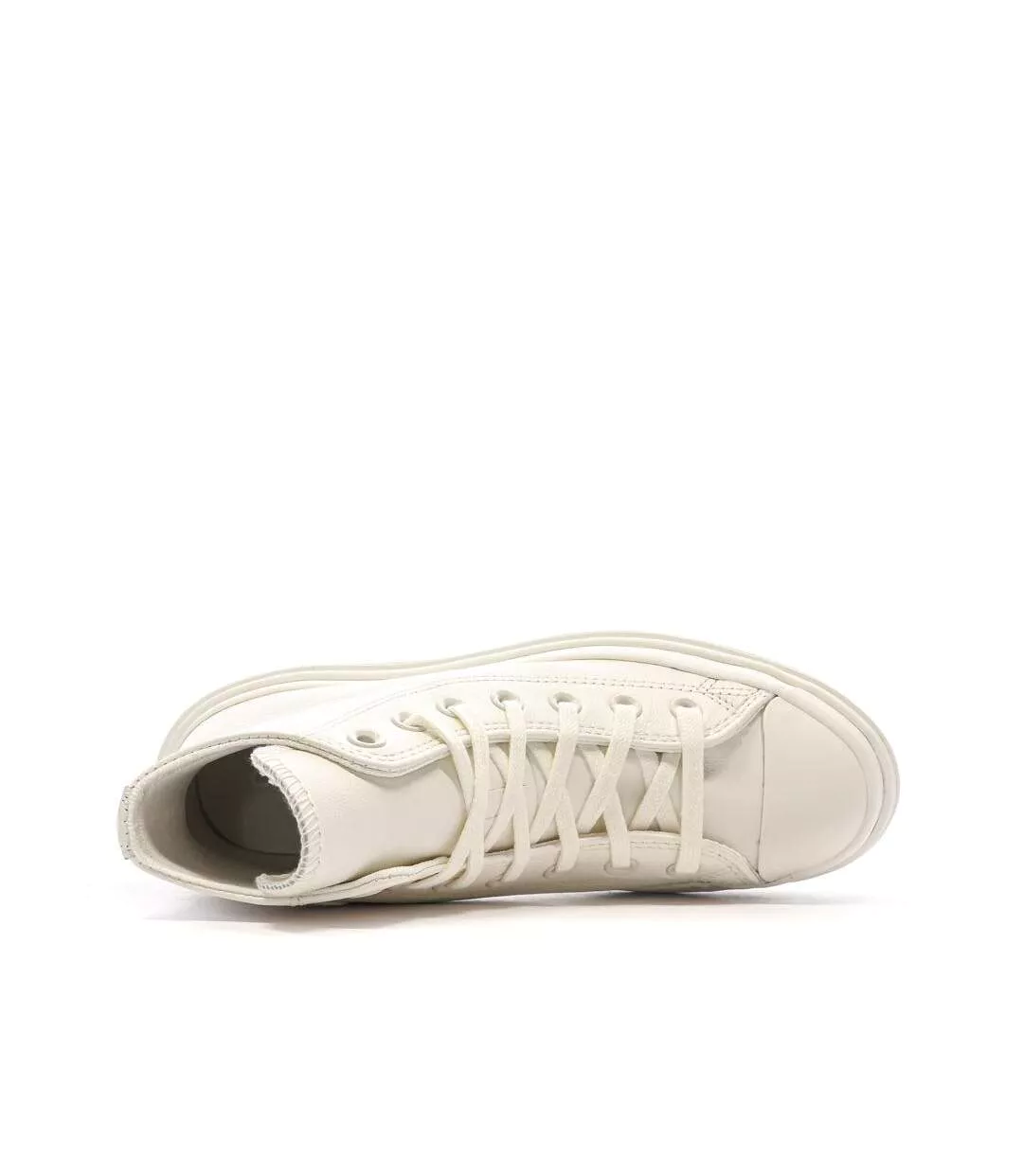 Baskets blanches femme converse all star lugged-4