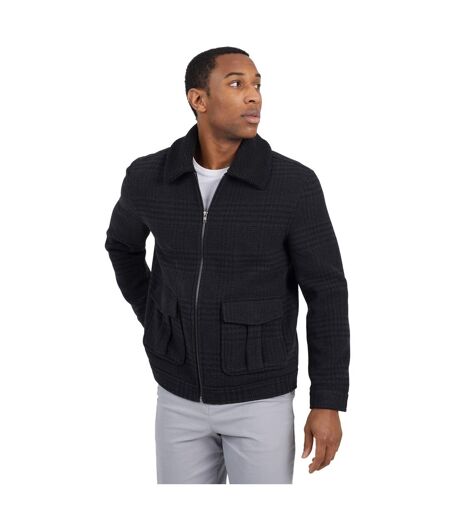 Veste Motif/style À Carreaux Steffan Homme Noir Brave Soul