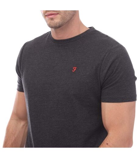 T-shirts ryman homme noir / gris / bleu marine Farah