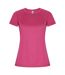 T-shirt Imola Femme Rouge Vif Roly Eco-1