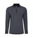 Mens Colour Block Ribbed Regular Sweatshirt Black Umbro-1